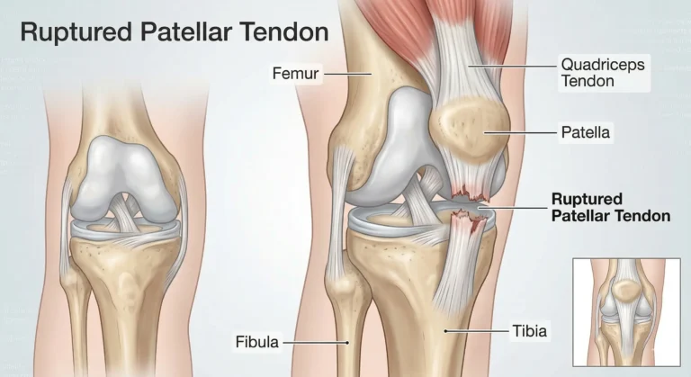 ruptured Patellar Tendon