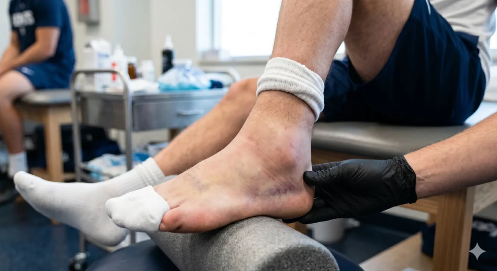 grade 2 ankle sprain