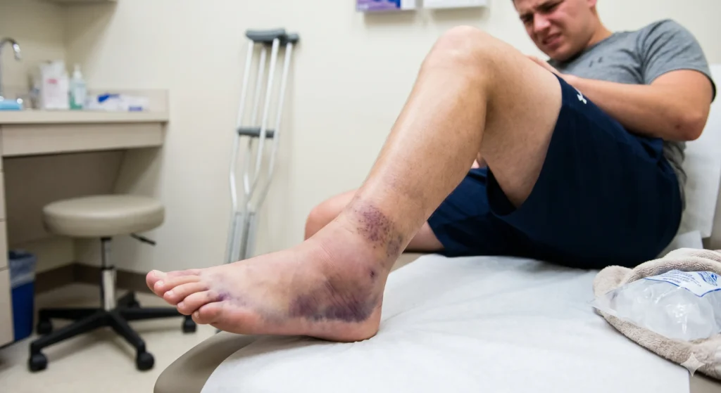 grade 3 ankle sprain